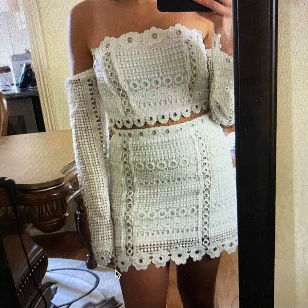 Skirt & Crop Top Set